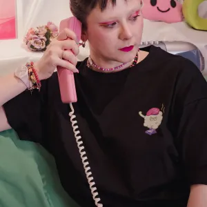 Bordo Osuruk Timi Oversize Tshirt  Ürün Görseli