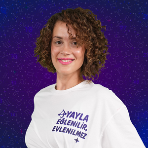 Yayla Eğlenilir, Evlenilmez Oversize Tshirt  Ürün Görseli
