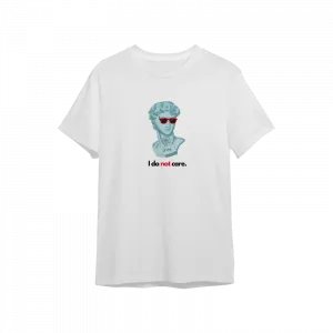 I Do Not Care Oversize Tshirt  Ürün Görseli