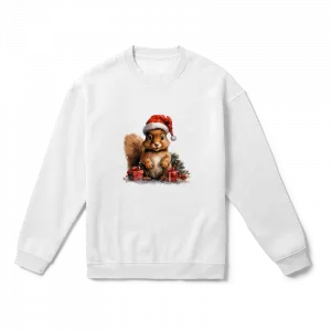 Yılbaşının Sevimli Maskotu Oversize Sweatshirt Ürün Görseli