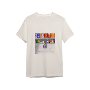 Market gezen güvercin Oversize Tshirt Ürün Görseli