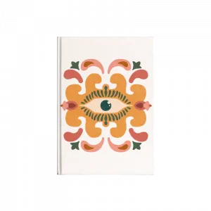 Evil Eye Terracota Kanvas Defter Ürün Görseli