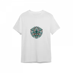 Evil Eye Pattern Oversize Tshirt Ürün Görseli