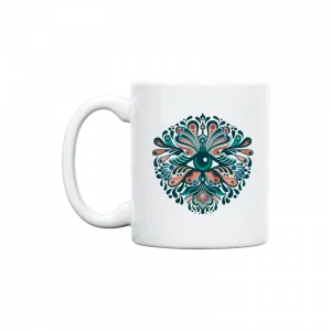 Evil Eye Pattern Kupa Ürün Görseli