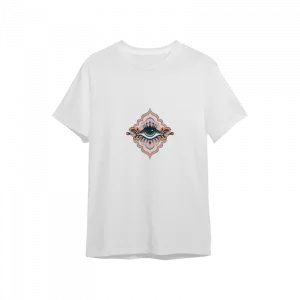 Minimalist Oryantalist Evil Eye Oversize Tshirt  Ürün Görseli