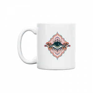 Minimalist Oryantalist Evil Eye Kupa Ürün Görseli