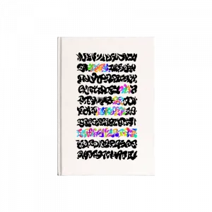 Antik Neon Yazıt Kanvas Defter Ürün Görseli