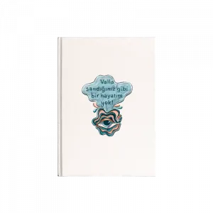 Sandığınız gibi bir hayatım yok! Kanvas Defter Ürün Görseli