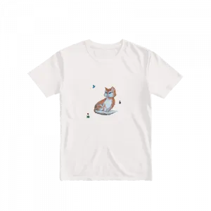 cat love Basic Tshirt Ürün Görseli