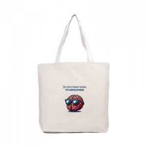 Not Just a Therapy Session, It's a Mental Upgrade Kanvas Çanta Ürün Görseli