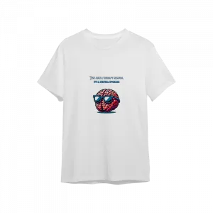 Not Just a Therapy Session, It's a Mental Upgrade Oversize Tshirt  Ürün Görseli