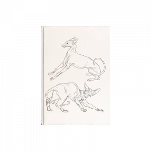 Kaygılı Duraklama: Belirsiz Kanvas Defter Ürün Görseli