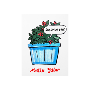 Saksıyım Ben Poster Ürün Görseli