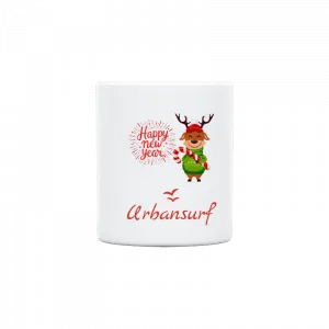 Urbansurf - Happy New Year Red Kupa Ürün Görseli