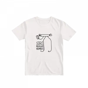 Siri, Block His Number  Basic Tshirt Ürün Görseli