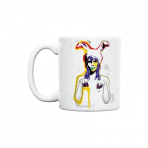 tavşan kız Kupa Ürün Görseli