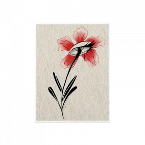 eye flower Poster Ürün Görseli