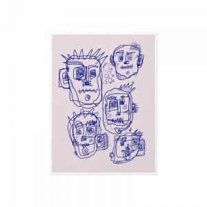 FACES Poster Ürün Görseli