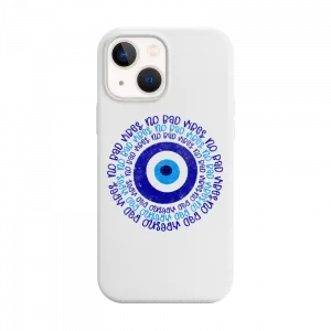 No Bad Vibes Nazarlık iPhone Kılıf Ürün Görseli