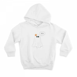 Boo! Sevimli Hayalet İllüstrasyonu Hoodie Ürün Görseli