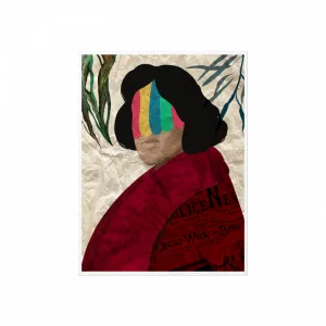 Oscar Wilde Kolaj: Sanat ve Sözlerin Buluşması Poster Ürün Görseli