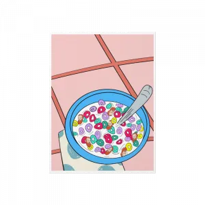 Dostoyevski ile kahvalti Poster Ürün Görseli