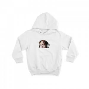 Oscar Wilde Tipografi Portresi Çocuk Hoodie Ürün Görseli