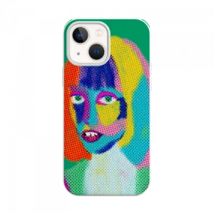 Shelley Duvall Renkli Portre iPhone Kılıf Ürün Görseli