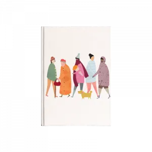 Bir Kış Günü Kanvas Defter Ürün Görseli