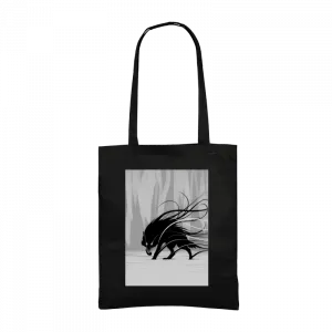 Winter and the wolf Gabardin Çanta Ürün Görseli