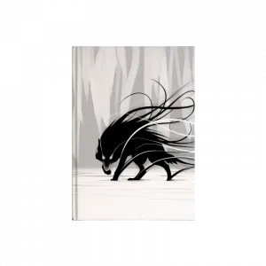 Winter and the wolf Kanvas Defter Ürün Görseli