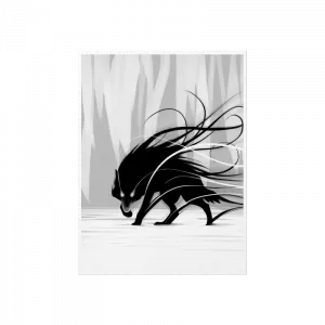 Winter and the wolf Poster Ürün Görseli