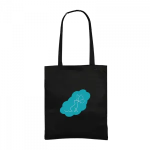 Pure love blue  Gabardin Çanta Ürün Görseli