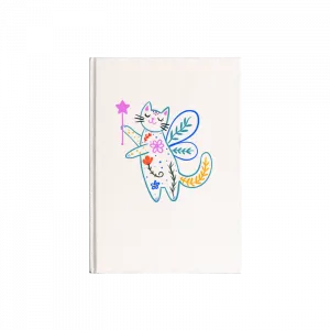 Peri kedi Kanvas Defter Ürün Görseli