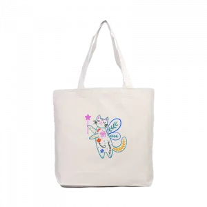 Peri kedi Kanvas Çanta Ürün Görseli