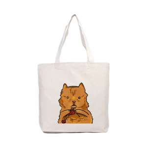 Crochet cat Kanvas Çanta Ürün Görseli