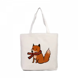 Tilki  Kanvas Çanta Ürün Görseli