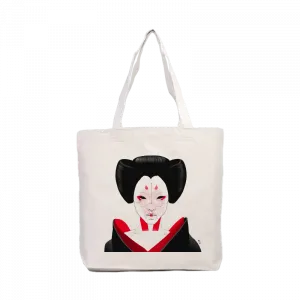 Cyborgeisha Kanvas Çanta Ürün Görseli