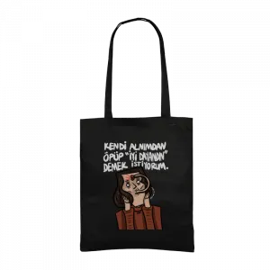 Kendi Alnımdan Öpüp Gabardin Çanta Ürün Görseli
