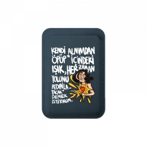 Kendi Alnımdan Öpüp-4 MagSafe Cüzdan Ürün Görseli
