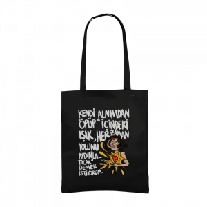 Kendi Alnımdan Öpüp-4 Gabardin Çanta Ürün Görseli