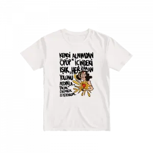 Kendi Alnımdan Öpüp-4 Basic Tshirt Ürün Görseli