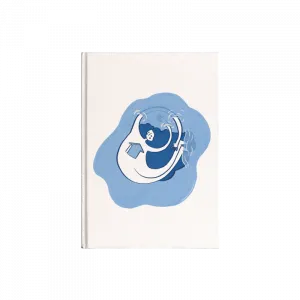 Evi Böğründe Kanvas Defter Ürün Görseli