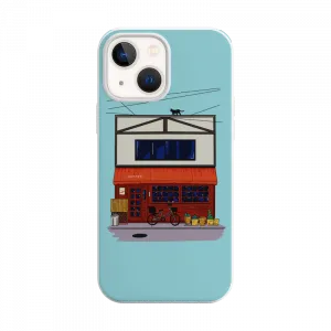 Cat on the roof🐈‍⬛ iPhone Kılıf Ürün Görseli