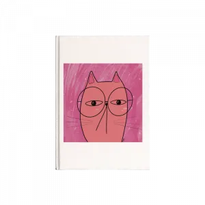 Pembe biri Kanvas Defter Ürün Görseli