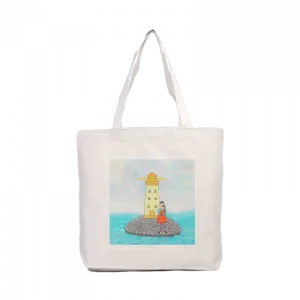 Deniz Feneri Kanvas Çanta Ürün Görseli