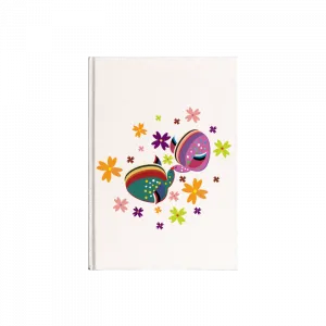 Turtles In Love Kanvas Defter Ürün Görseli