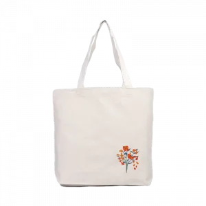 FLOWER LIFE CYCLE Kanvas Çanta Ürün Görseli