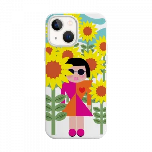 The agent hiding among the sunflowers iPhone Kılıf Ürün Görseli