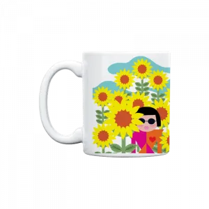 The agent hiding among the sunflowers Kupa Ürün Görseli